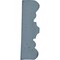 Ekena Millwork 1 3/8"H x 3/8"P x 94 1/2"L Sequential Panel Moulding MLD01X00SQ - alternate 2